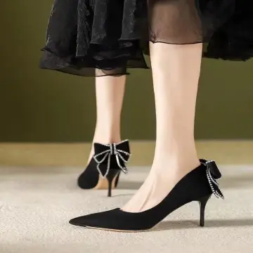 ZESON Heels for Women Women's Sparkly Plaid Heels, Gorgeous Party Dress  Shoes, No LACES (Color : Silver, Size : 35 EU) : Buy Online at Best Price  in KSA - Souq is now Amazon.sa: Fashion