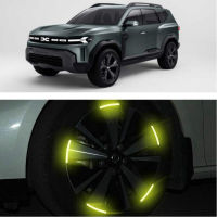 20pclot Car Moto Wheel hubs sticker For DACIA DOKKER DUSTER LODGY SOLENZA Spring Jogger Sandero Stepway Logan