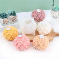 3D Soy Resin For Home Silicone Gifts Decor Spheroid Clay Aroma DIY Soap Handmade Moulds Candle Ball Molds