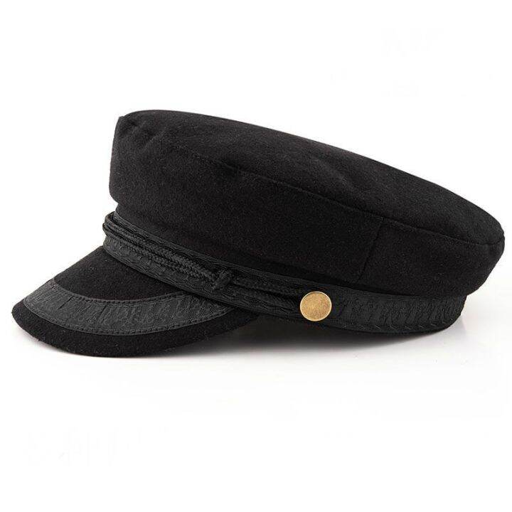 large-size-navy-cap-small-head-flat-hat-felt-army-hat-big-bone-men-wool-plus-sizes-military-caps-52-55cm-55-57cm-58-60cm-60-63cm