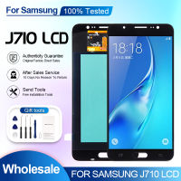 5.5นิ้ว J7 2016จอแสดงผลสำหรับ Samsung Galaxy J710 Lcd Touch Screen Digitizer Assembly พร้อมเครื่องมือ