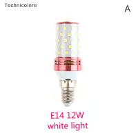 Technicolore E14 E27 12W 16W SMD2835ที่วางเทียน LED โคมไฟตกแต่งบ้านโคมระย้าแสงเทียน