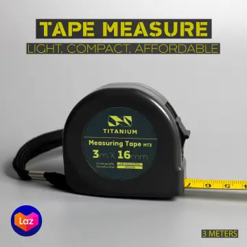 Ti-Tape Titanium Tape Measure Stonewashed