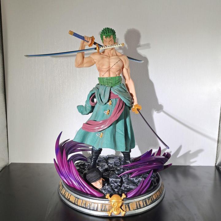 Hey Anime-One Piece Zoro wave 32cm figures with colour box | Lazada PH