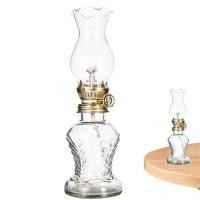 Handheld Oil Lamp R Kerosene Lamp Camping Light Flame Light Lantern Vase Shape Oil Lamps Nightlights Camping Lamp Tools