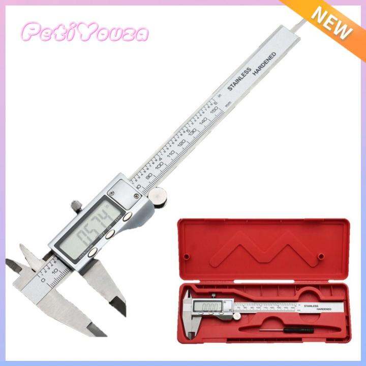 PETIYOUZA Stainless Steel Digital Caliper Measuring Tool Electronic