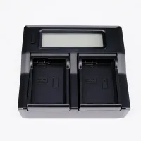 EN-EL14 Dual Digital Battery Charger with LCD Screen Compatible with Nikon (0814)