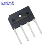 10Pcs KBJ608 Bridge Rectifier 6A/800V KBJ6K Bridge Stack Cutable Foot KBJ Footprint Flat Bridge