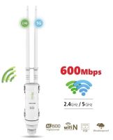 600Mbps Dual Band 2.4G+5G Outdoor Wifi Extender Wifi Repeater 2.4G/150Mbps +5GHz /433Mbps Wireless Wifi Router with WISP