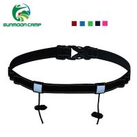 Unisex Reflective Running Race Number Belt Waist Pack Bib Holder Day Belt For Triathlon Marathon Cycling Motorcycle 6 Gel Loops Running Belt