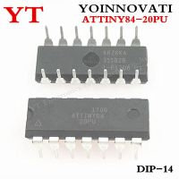 1pcs ATTINY84 20PU ATTINY84 ATTINY84 20 84 20PU MCU 8BIT 8KB FLASH 14 DIP new and original IC Best quality.