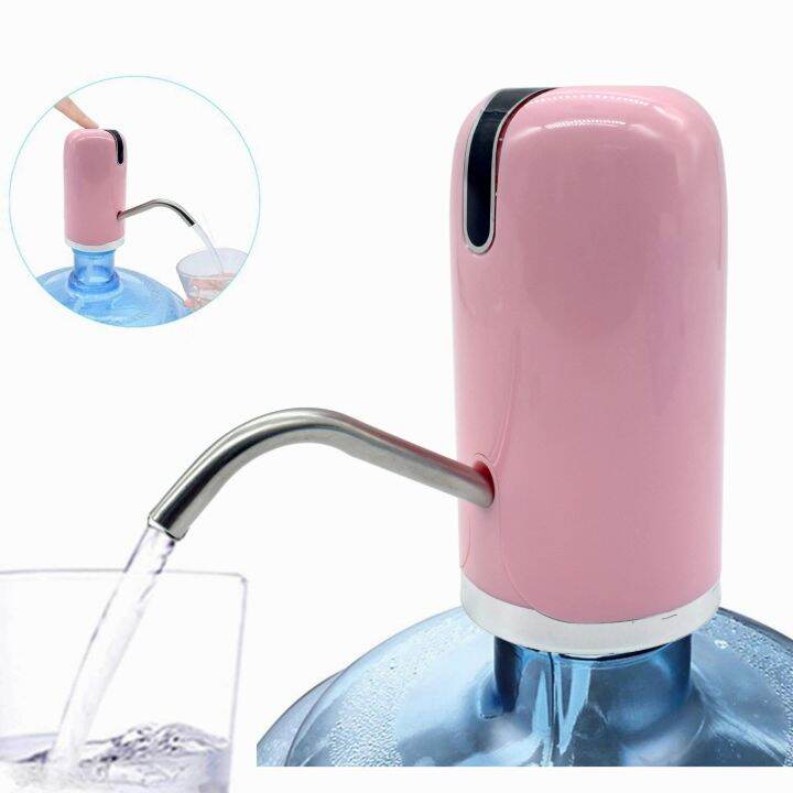C60 Portable Smart Electric Rechargeable Water Dispenser USB Charging Water Bottle Pump Lazada PH