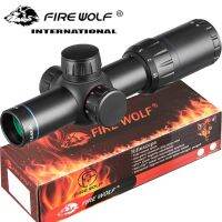 Fire Worf 1.5-5x20 มีไฟ แดง/เขียว รุ่นปรับใน..สั้นสุดๆ เบามากๆ ชอบสั้นๆ  กระจกใสมากๆ +ฟรีระดับน้ำตั้งกล้อง ฟรีไฟฉายคาดหัว