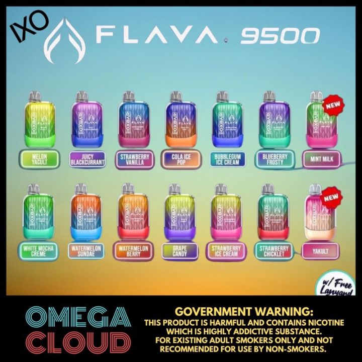 Flava X Oxbar 9500 Puffs Disposable | Lazada PH