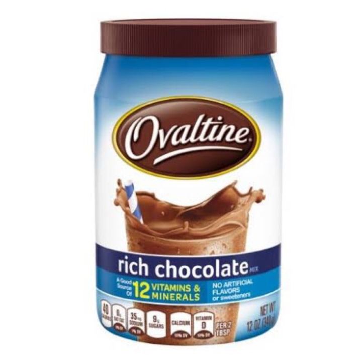 items-for-you-ovaltin-rich-chocolate-สินค้านำเข้าจากอเมริกา340กรัม