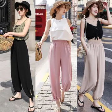 Shop Two Tone Korean Pants with great discounts and prices online  Aug  2023  Lazada Philippines