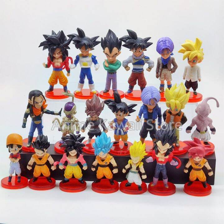 20ชิ้น-ชุดดราก้อนบอลฟิกเกอร์อะนิเมะ-goku-vetega-majin-buu-freeza-beerus-whis-mark-karin-โกเทนคูสพลาสติก