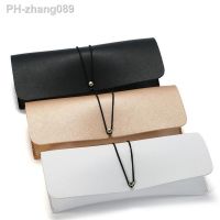 PU Leather Glasses Case Cover Sunglasses Glasses Holder Box Eyeglasses Solid Storage Portable Glasses Pouch Bag