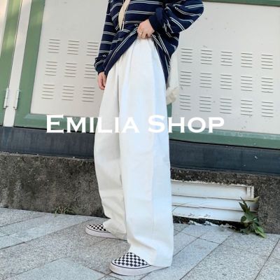 [ส่งของ]EMILIA SHOP กางเกงขายาว กางเกงเอวสูง กางเกงขายาวผู้หญิง 2023 ใหม่ ES220049