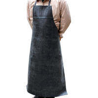 Heavy Duty Waterproof Rubber Vinyl Apron Industrial PVC Aprons Adjustable Rubber Butcher Apron for Men