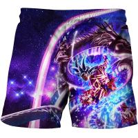 Super Dragon Ball Childrens Shorts Boys And Girls Cartoon 3d Printing Wukong Childrens Shorts Swimming Pants Beach Pants