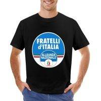 Fratelli DItalia (Brothers Of Italy ) T-Shirt Tees T-Shirt Short Kawaii Clothes Cat Shirts Men Clothings