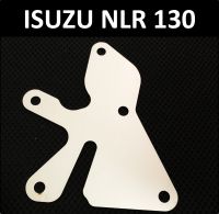 แผ่นอุด EGR ISUZU NLR 130  สแตนเลสแท้ SUS304 1.5 มิล