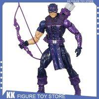 ของเล่นโมเดลฟิกเกอร์แอคชั่นโมเดลตุ๊กตาจาก Marvel Legends ภาพอนิเมะ Hawkeye Archer Clinton Francis Allfather