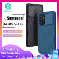 Nillkin แฟชั่น กล้อง ปกป้อง เคส สำหรับ  Samsung Galaxy A52 5G / A52 4G เคสโทรศัพท์ ธุรกิจ TPU + PC กล้องป้องกันการกระแทกความเป็นส่วนตัวฝาหลัง