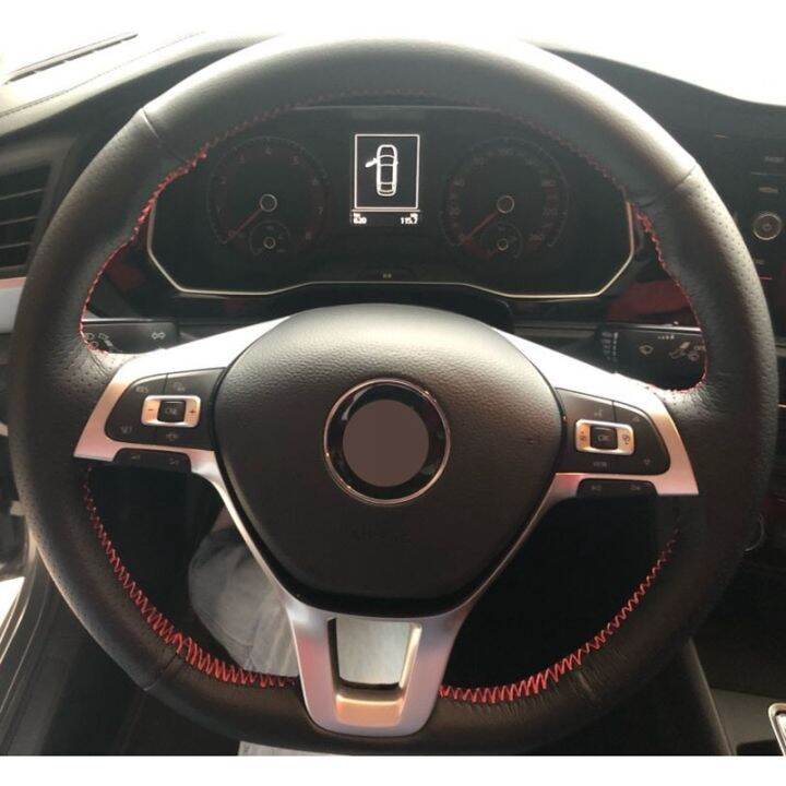 yf-black-steering-wheel-cover-artificial-leather-car-for-volkswagen-vw-golf-7-mk7-new-polo-jetta-passat-b8