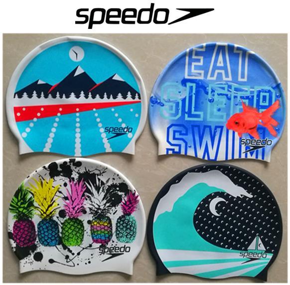 2023-speedo-speedo-2019-หมวกสำหรับบุรุษและสตรีกันน้ำ-hair-care-การฝึกอบรมหมวกว่ายน้ำกันน้ำยืดหยุ่นหมวกว่ายน้ำซิลิโคน