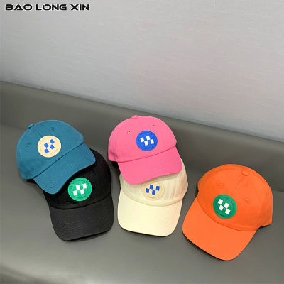BAOLONGXIN หมวกแก๊ปโผล่บังแดดสำหรับเด็ก,หมวกแก๊ปกันแดดเล่นเบสบอลลำลองสไตล์เกาหลี