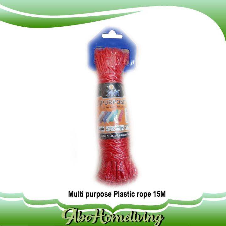 Multi Purpose Plastic ROPE 15 Meters long | Lazada PH