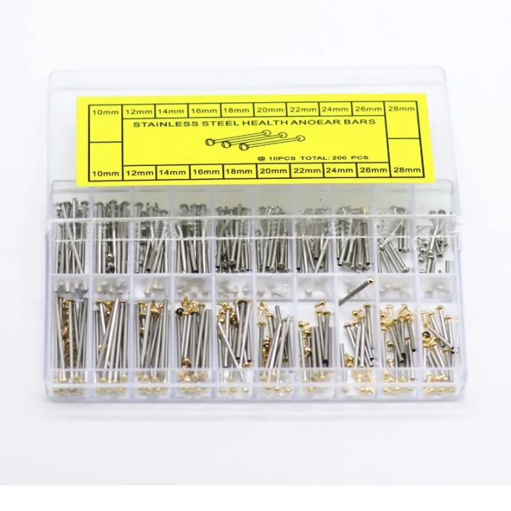Watch Strap Screws Link Pins Kit 200Pcs 1028Mm Watch Band Screw