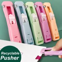 50Pcs Push Clip Stapler Staple Remover Binder Push Clamp Tape Dispenser Paper Clips Office Supplies Set Desktop Supplies