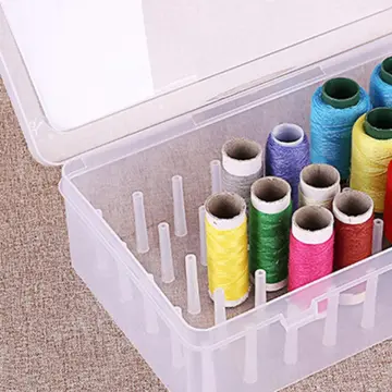42 Axis Bobbins Storage Case Thread Storage Box DIY Sewing
