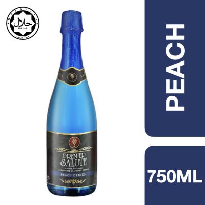 🔷New arrival🔷 Premier Salute Peach Carbonated Drink 750ml ++ พรีเมียร์ซาลูทน้ำกลิ่นพีชอัดก๊าซ 750ml 🔷