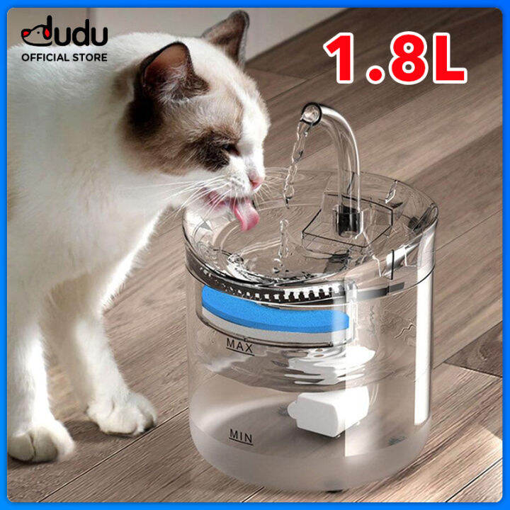 DUDU Pet Constant Temperature Cat Water Dispenser Automatic Circulation