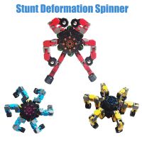 Novelty Fidget Spinner Diy Deformable Stress Relief Toy Fingertip Spin Top Antistress Mechanical Chain Gyroscope Toy For Kids