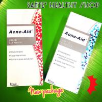 ? Acne-Aid แอคเน่-เอด (สีแดง และ สีฟ้า) acneaid acne aid 100 มล