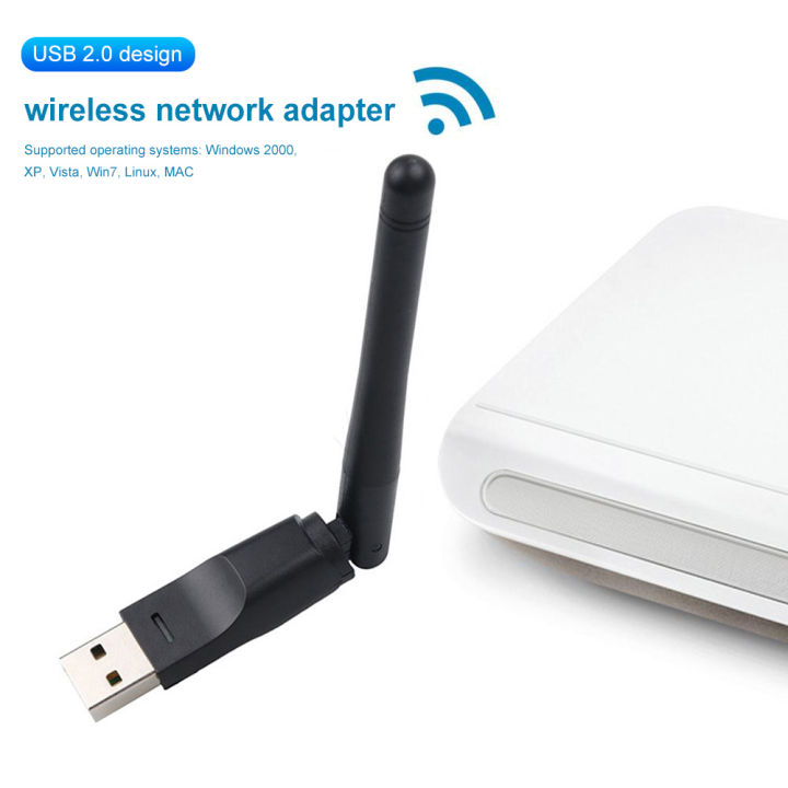 150mbps-ตัวรับสัญญาณ-wi-fi-dongle-2-4ghz-ยูเอสบีไวไฟไร้สายการ์ดเน็ตเวิร์ก802-11n-g-b-พร้อมเสาอากาศสำหรับแล็ปท็อปเดสก์ท็อปพีซี