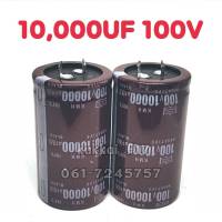 10000uF 100v 105°C ตัวC คาปาซิเตอร์ Capacitor Rubycon วงจรอิเล็กทรอนิกส์ ตัวเก็บประจ