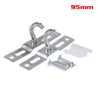 [Big Houses] 2pcs 70mm 80mm 95mm Open Hook MOUNTING PLATE แขวนแผ่นคริสตัลโคมไฟโคมระย้าแขวนจานพร้อมตะขอ