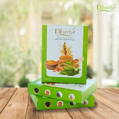(ชุด 3 กล่อง) Diherb อาหารเสริมสุขภาพ สารสกัดจากธรรมชาติ (1 กล่อง มี 10 แคปซูล)