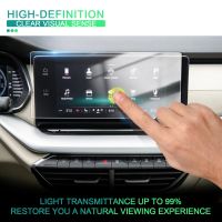 Car Navigtion Tempered Glass LCD Screen Protective Film Sticker GPS Dashboard Guard For Skoda Octavia A8 2020 2021 Accessories