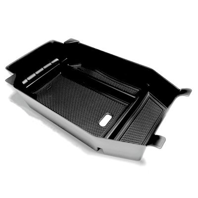 1 PCS Armrest Storage Box Center Console Organizer Insert Interior Accessories Black for 2023 Honda Accord