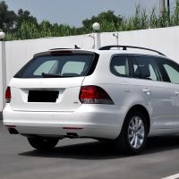 Rear Window Side Spoiler For Variant Wagon Golf 6 MK6 2009-2012 ABS Gloss Black Rear Side Spoiler Canard Splitter Essories