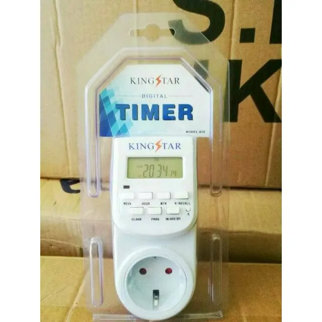Buruan Stop Kontak Timer Digital Kaiser Timer Listrik Digital