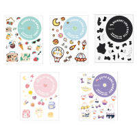 Cartoon Patteren DIY Camera Decoration Stickers forInstax Mini 12 Camera Body Or Case Bag Cute PVC Instant Camera Stickers kindness