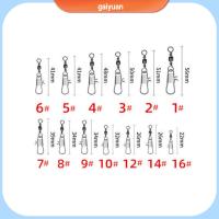 GAIYUAN 50PCS เหล็กไร้สนิม ตัวเชื่อมต่อตกปลา เงินสีเงิน รูปขวด ตะขอเกี่ยวตะขอ ของใหม่ ขั้วต่อพินอย่างรวดเร็ว อุปกรณ์ตกปลาสำหรับตกปลา